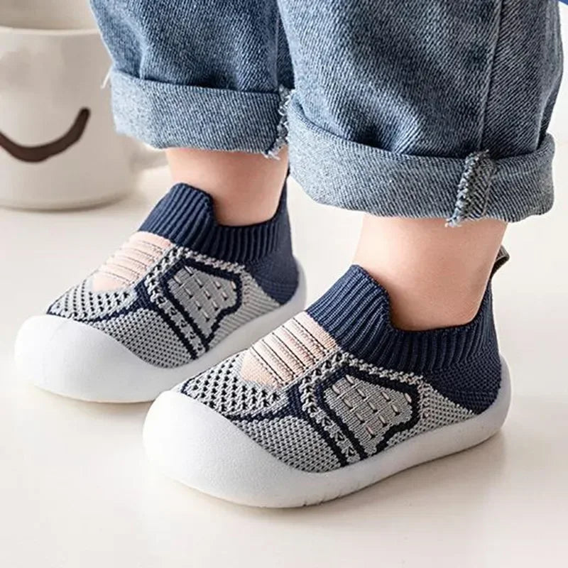 Baby Anti Slip Mesh Shoes Soft Sole Crib Walking Socks