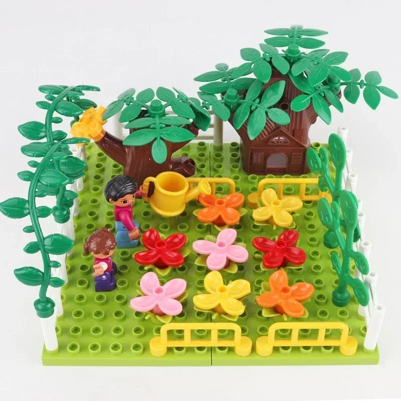 Forest Building Blocks Plant & Tree Accessories for Kids