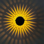 LED Solar Light IP65 Waterproof and Warm Wall Light Suitable for Garden Lawn Camping Steps Greenway Courtyard Night Light