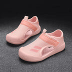 Kids Closed Toe Mesh Sandals Lightweight Beach Shoes for Children