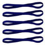 5Pcs Candy Color Women Men Yoga Hair Bands Sports Headband Girls Sport Anti-slip Elastic Rubber Sweatband Football Running