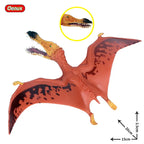 Oenux Classic Jurassic Dinosaur Brinquedo Quetzalcoatlus Ljahjas Pterodactyl Action Figures AnimalS Model PVC Collection Kid Toy