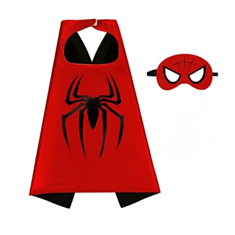 8 sets Superhero Capes for  Cool Halloween Christmas  Costume Cosplay Festival Party Supplies Favors Dress Up for boys girls