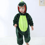 Inflant Newborn Rompers Kigurumi Winter Animal Onesie Kids Jumpsuit Pajamas Baby Dinosaur Costumes For Christmas Halloween Party