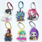 32 Pack Blind Bag Acrylic Keychain Mystery Grab Bag for School Backpack Anime Kids Gift Collectibl