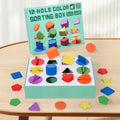 Wooden Geometric Solids Sorting Toy for Kids