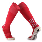 New Long Football Socks Silicone Suction Cup Grip Anti Slip Soccer Socks Sports Men Women Baseball Rugby Socks