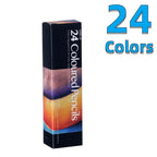 12 Color Oily Colored Pencils Set for Drawing and Sketching