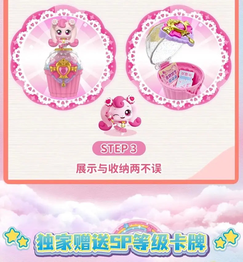 New Catch Teenieping Kawaii Anime Figures Magic Sweetheart Cake Series Love Princess Sweetheart Play Home For Kids Birthday Gift