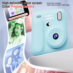 Kids Instant Camera Color Printing Camera 32GB 1080P Thermal Print Toys Camera Print Photo Video Games Music Children Gift