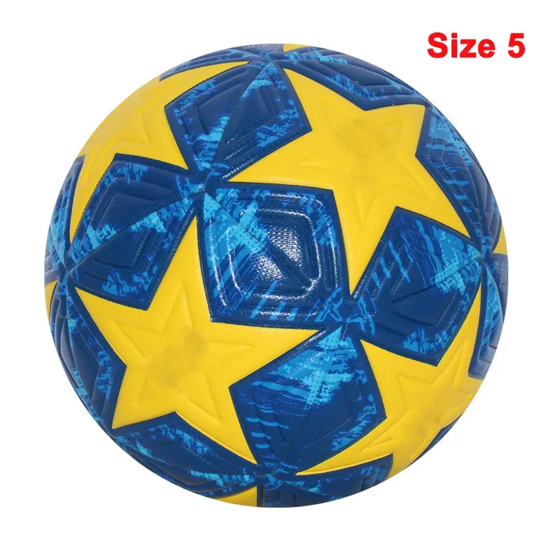 Standard Seamless Soccer Ball High Quality PU Material Size 4 5 Professional Outdoor Sports Match Training Football