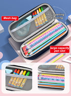 3D Kawaii Pencil Case EVA Large Capacity Waterproof Light Pencil Box for Student School Supply Stationery bag