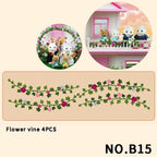 Forest Animal 1/12 Dollhouse Furniture Bedroom Kitchen Bathroom Set Miniature Simulation Dolls Accessories DIY Toys Girls