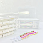 6/12/48pcs/1case Birthday Candles Spiral Cake Candles  Long Thin Cake Candles For Wedding Party And Cake Decoration