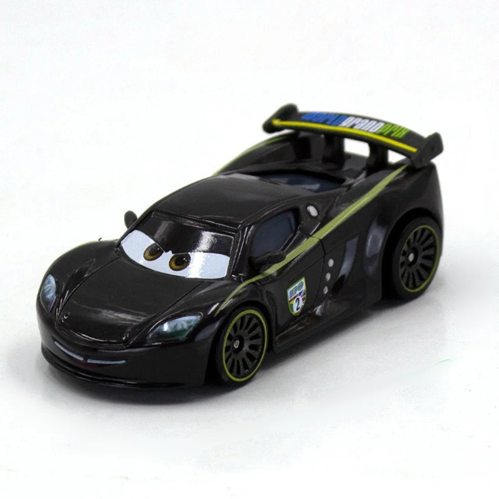 #NEW Children Car Pixar Cars 2 3 Lightning McQueen Fillmore Frank 1：55 Metal Model Racing Car Toy Children's Birthday Gift