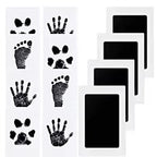 Non Toxic Baby Hand Footprint Ink Pad Pet Dog Cat Paw Print Kit Clean Touch No Mess Family Memory Keepsake Newborn Souvenir Gift