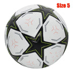 Standard Seamless Soccer Ball High Quality PU Material Size 4 5 Professional Outdoor Sports Match Training Football