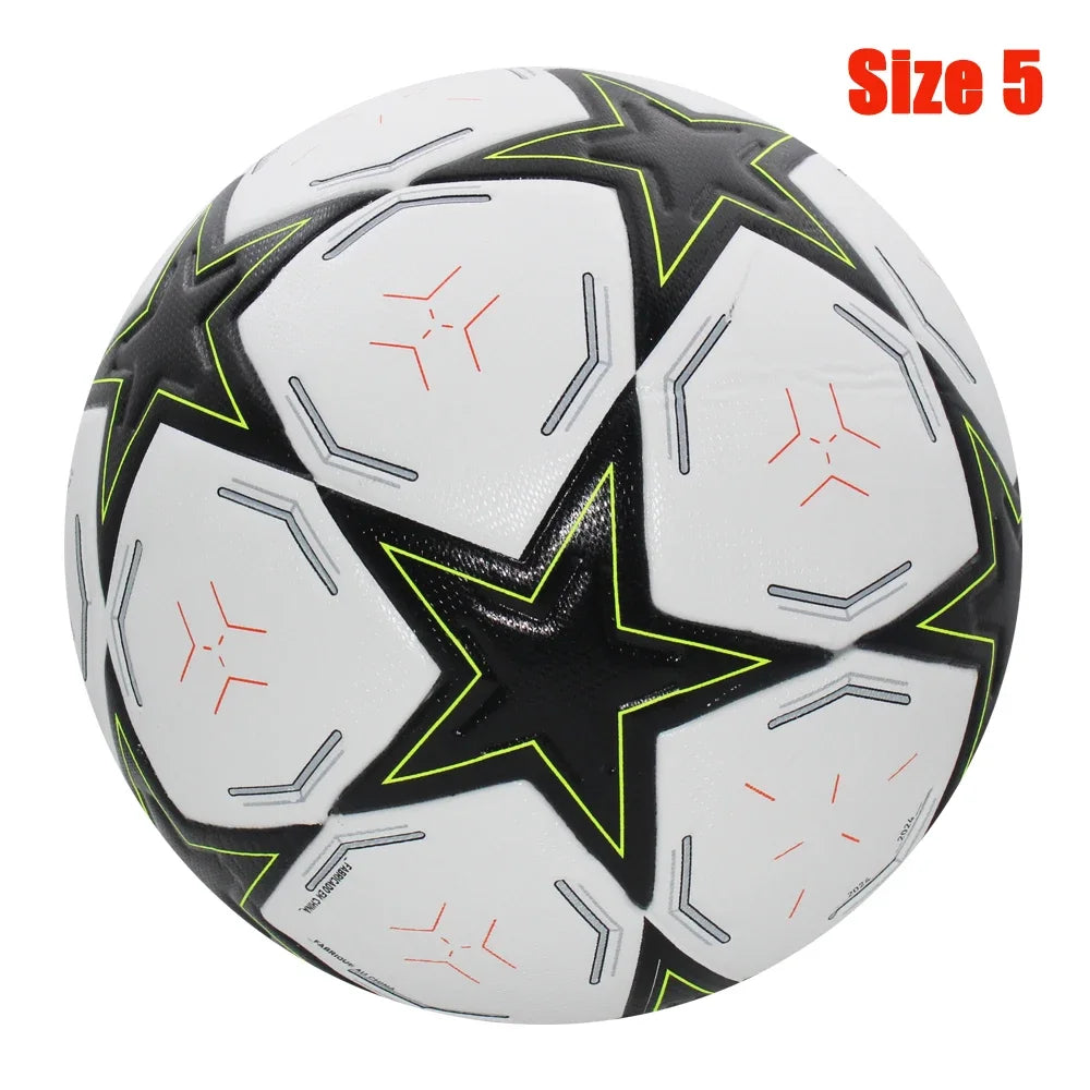 Standard Seamless Soccer Ball High Quality PU Material Size 4 5 Professional Outdoor Sports Match Training Football