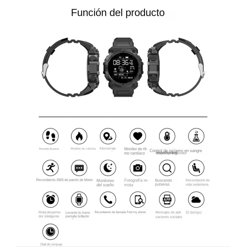 Y56 Smart Watch for Men & Women – Fitness Heart Rate Monitor