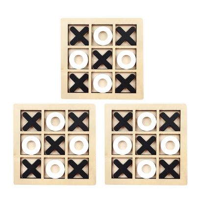 Montessori Wooden Mini Chess Puzzle Game – Brain Training Toy for Kids