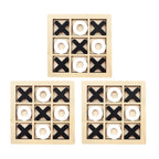 Montessori Play Game Wooden Toy Mini Chess Interaction Puzzle Training Brain Learing Early Educational Toys For Children Kids
