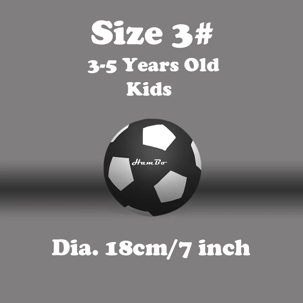 Silent Football Size 7# 5# 3# for Adults & Children Mute Bouncing Indoor No Noise Airless Soccer Ball Foam Ball Fun Sports Games