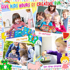 Children's Reusable Stickers Books Cartoon Stationery Stickers for Kids Early Education Cartoon Cute Stickers for Children Gift
