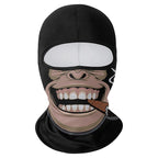 Cycling Mask Skull Quick-drying Sunscreen Balaclava Men's Motorcycle Elastic Helmet Lined Ghost Full Face Windproof Headgear