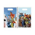 NEW Zootopia Party Favor Zootopia 2 Birthday Decoration Judy Nick Gary Party Supplies Zootropolis Coil Notebook Box Bag Card Kid