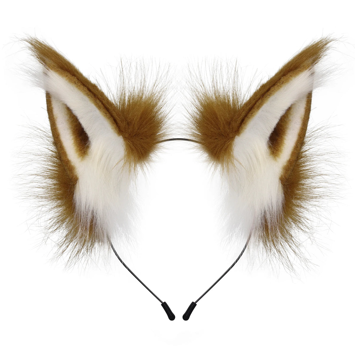 Animal Faux Fur Fox Wolf Ear Headband Furry Handmade Hairband Headwear Costume Cosplay Accessories
