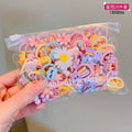 Children's Rubber Band Does Not Hurt The Hair Elastic Girl Head Rope Small Tie Hair Chirp Scrunchies Headdress Baby Accessories