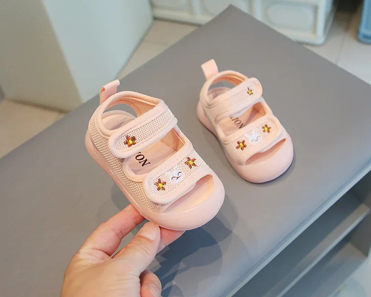 Baby Soft Sole Summer Sandals Breathable Non Slip Walking Shoes