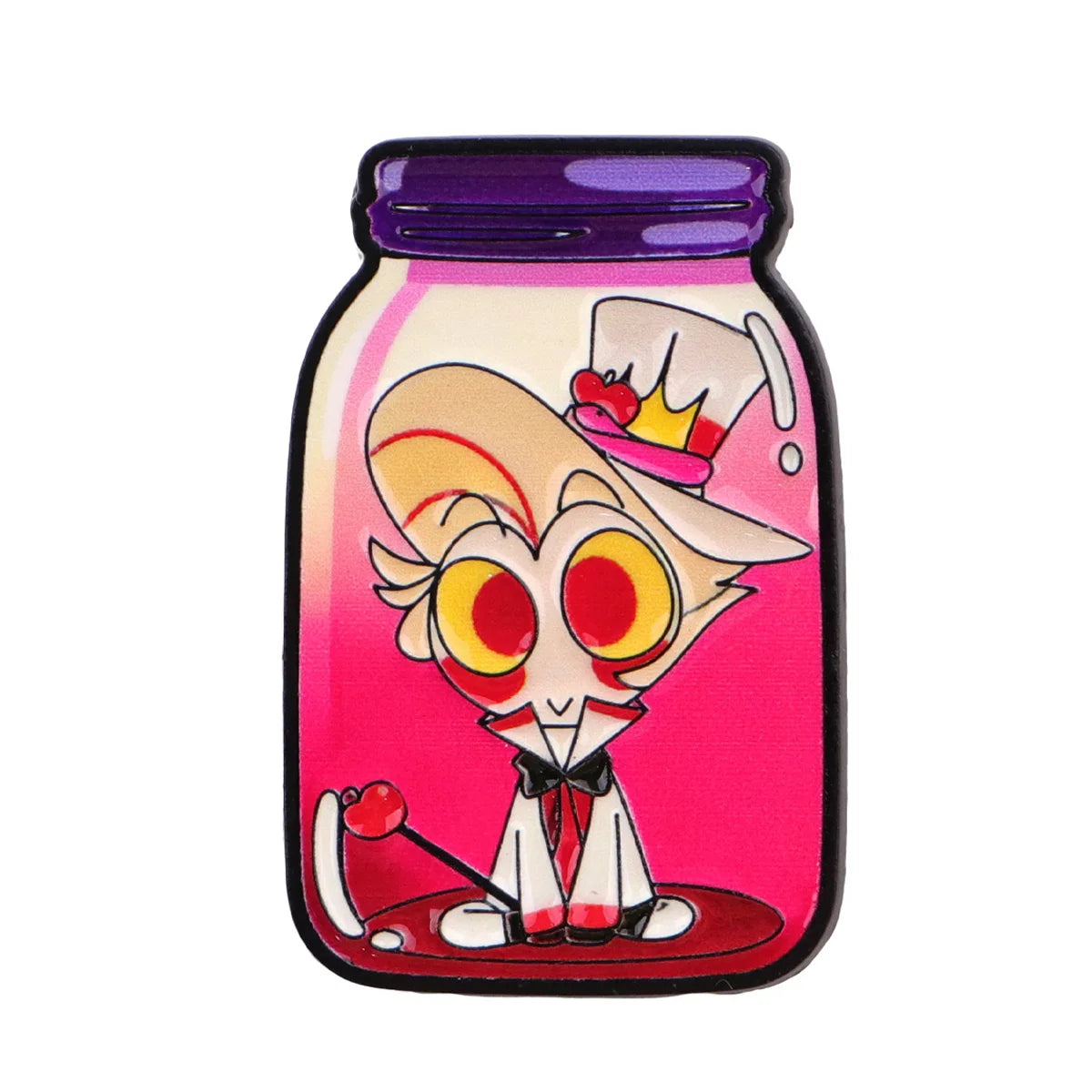 Funny Anime Bottle Cats Enamel Pin Cartoon Animals Brooch Pines Lapel Pins Badge on Backpack Clothing Accessories Jewelry Gifts