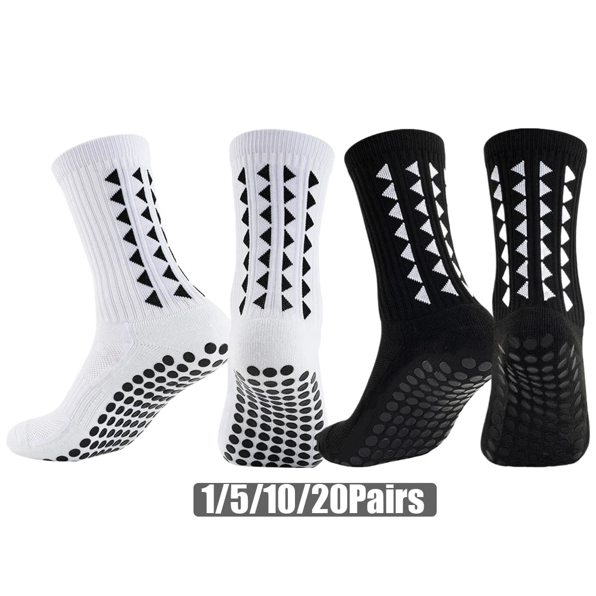 Non Slip Grip Athletic Socks Men Women Football Basketball Baseball Rugby Soccer Cycling Running Hiking Skateboard Exercise