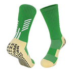 High Quality Anti Slip Soccer Socks Adults Kids Sport Towel Bottom Cotton Mid Tube Non Slip Football Hockey Baseball Grip Sock