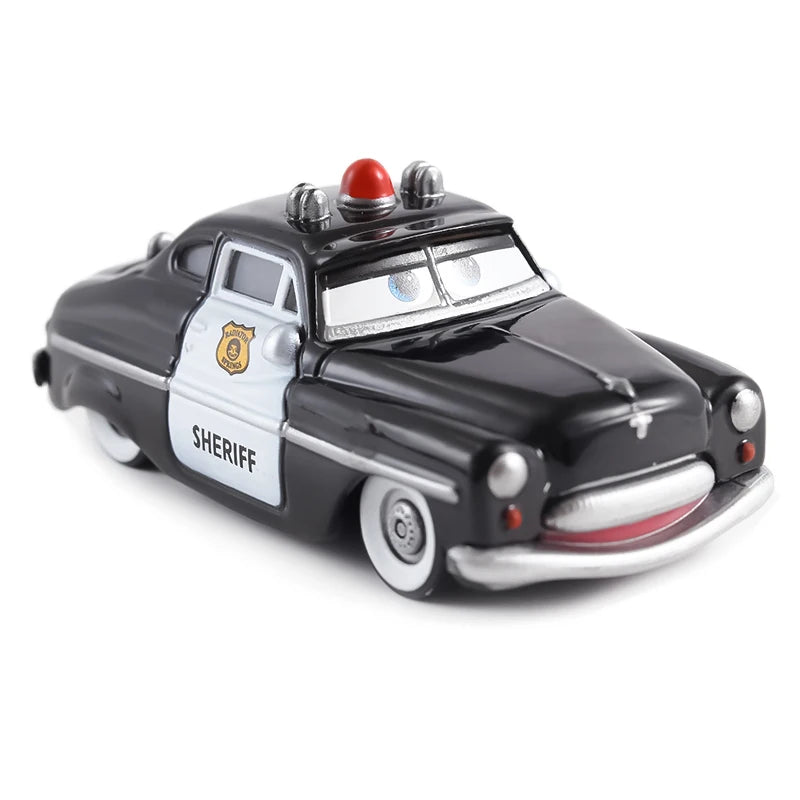 Cartoon Pixar Cars Lightning McQueen 1/55 Metal Die Casting Anime Figure Storm Jackson Racing Toys Collectibles Children's Gifts