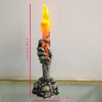 Halloween Skeleton Ghost Hands Led Candles Light Happy Halloween Party Home Decoration Supplies Haunted House Horror Props