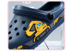 Kids Clogs Garden Shoes Boys Girls Unicorn Dinosaur Beach Flat Sandals Slippers Children Sandals Anti Skid Slipper Summer Hole