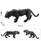 Oenux Original African Wild Animals Simulation Savage Bengal Tiger Siberian Tiger White Tiger Lion PVC Model Educational Toys