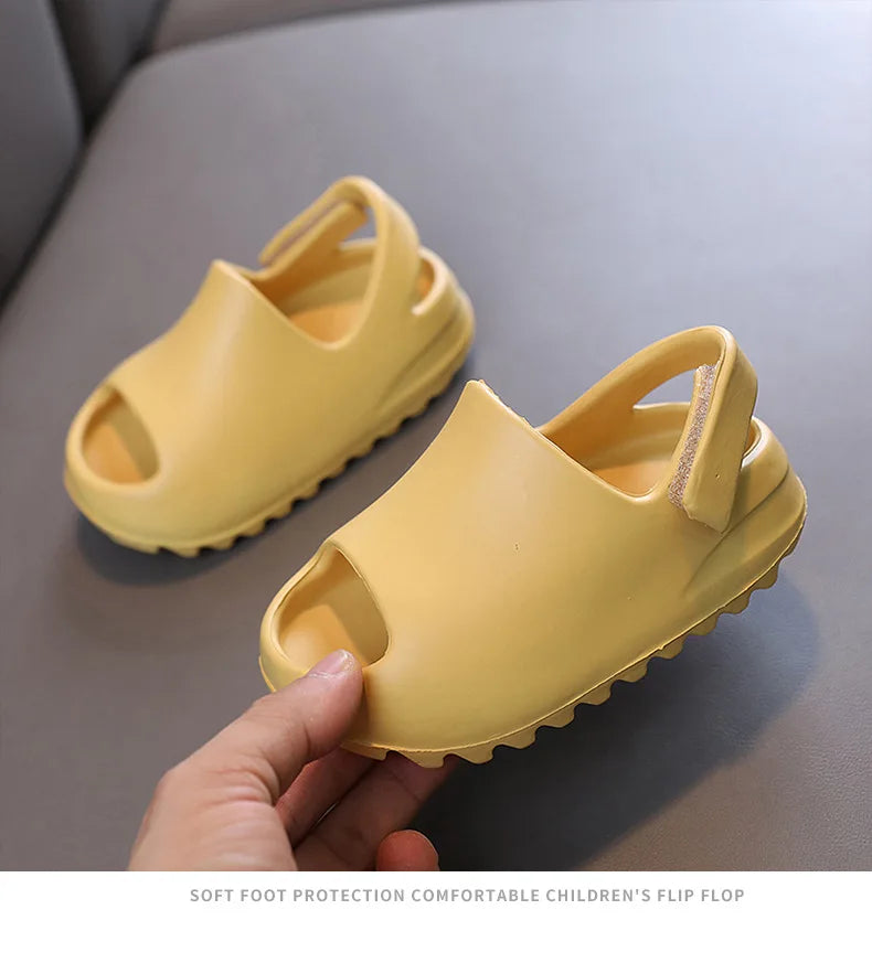 Kids Summer Sandals Lightweight Beach Slippers Breathable Shoes