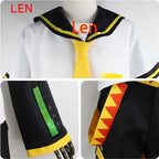 Homchee Trends COS Anime Men Len Cosplay Costume Anime Women Rin JK Uniform for Comic Con Outfits