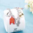 Artist Singer Michael Jackson BAD Necklace Rock Roll Everlasting Classic MJ Pendant Hot Charm Punk Jewelry Men Women Gift