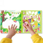 1/2PCS CutteeyFyry Sticker Book By Number Unicorn Stickers Paint Book For Kids Paint by Number Sticker Book Keep Kids Busy