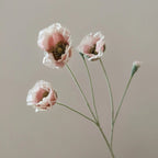 Poppy Artificial Flowers 65cm Long Stem Fake Flowers For Home Decor Garden Wedding Party Decoration DIY Flower Arrangement New