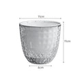 Self Watering Flowerpot Automatic Water Absorbing Flowerpot Transparent Double Layer Plastic Succulent Plant Pot Decorative Pot