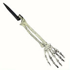 1/6pcs Skeleton Bone Garden Ground Stakes Skull Head & Hand for Halloween Home Yard Ground Insert Holiday Party Decor Ghost Hand