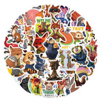 NEW Zootopia Party Favor Zootopia 2 Birthday Decoration Judy Nick Gary Party Supplies Zootropolis Coil Notebook Box Bag Card Kid