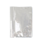 PVC Durable A5/A6 Notebook Protective Sleeve PVC Waterproof Book Cover Transparent Binder Protective Cover Diary
