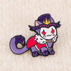 Funny Anime Bottle Cats Enamel Pin Cartoon Animals Brooch Pines Lapel Pins Badge on Backpack Clothing Accessories Jewelry Gifts