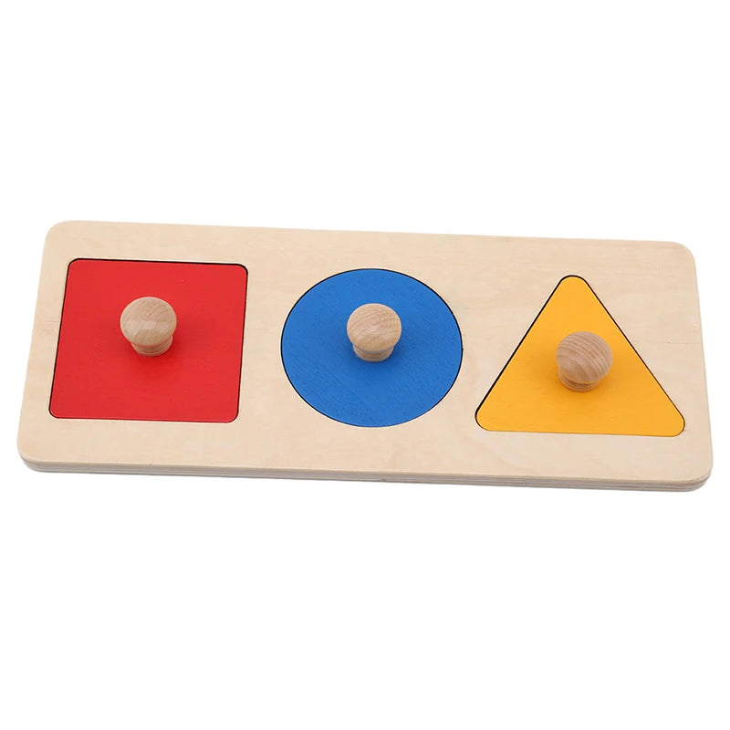 Montessori Puzzle Toys Wooden Geometric Sorting Game